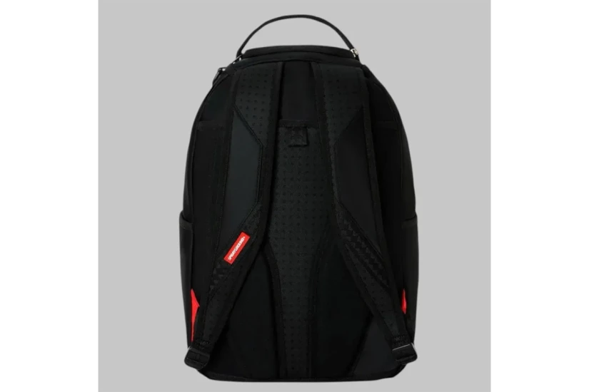 Sprayground Shark Central Embossed Nylon Backpack Μαύρο