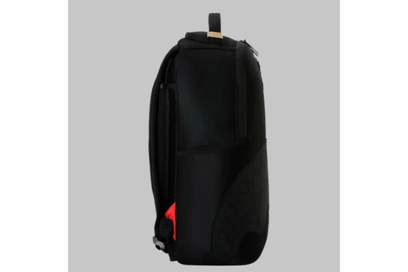 Sprayground Shark Central Embossed Nylon Backpack Μαύρο