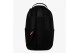 Sprayground Shark Central Embroidered Shark Backpack Μαύρα, Λευκά, Κόκκινα