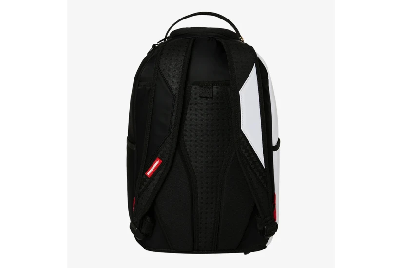 Sprayground Shark Central DLXS Backpack Μαύρα, Λευκά