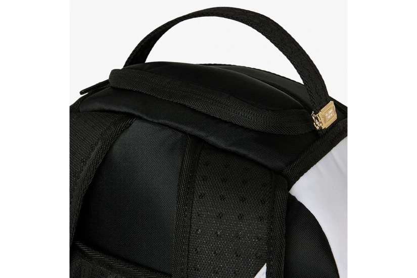 Sprayground Shark Central DLXS Backpack Μαύρα, Λευκά