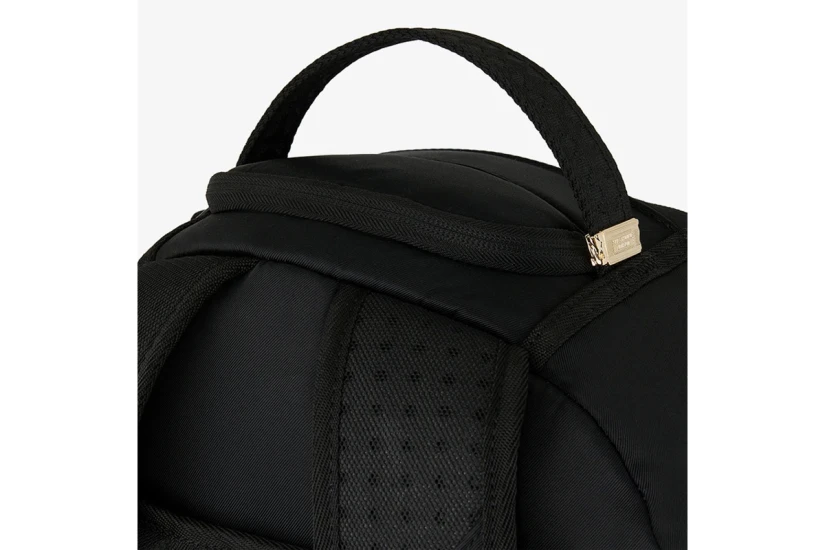 Sprayground Shark Central Nylon Embossed DLXS Backpack Μαύρο, Γκρι