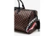 Sprayground Big City Emboss Large Τσάντα Ώμου - Χειρός Καφέ, Μαύρη