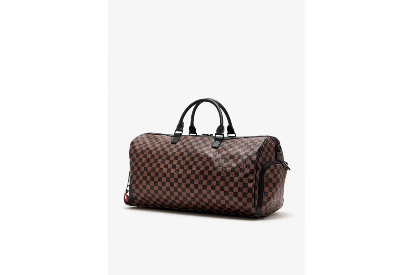 Sprayground Big City Emboss Large Τσάντα Ώμου - Χειρός Καφέ, Μαύρη