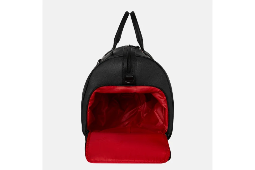 Sprayground Center Rip Reveal Large Duffle Τσάντα Ταξιδιού Μαύρη