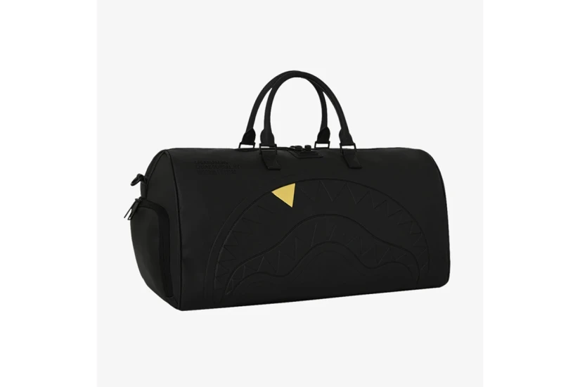 Sprayground Blacked Out Embossed Gold Tooth Τσάντα Ώμου-Χειρός (910D9381NSZ)