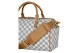 Sprayground Embossed Check Cream Mini Τσάντα Ώμου - Χειρός Γκρι, Λευκή, Μπεζ