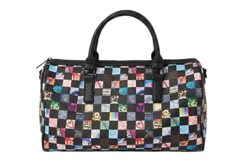 Sprayground Crazy Check Mini Τσάντα Ώμου - Χειρός Πολύχρωμη