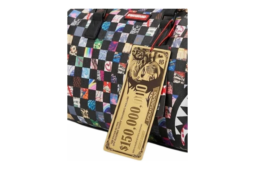 Sprayground Crazy Check Mini Τσάντα Ώμου - Χειρός Πολύχρωμη
