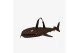 Sprayground Sharks In Paris WTF Bubble Check Shark Τσάντα Ώμου-Χειρός Μαύρη, Καφέ, Κόκκινη, Λευκή