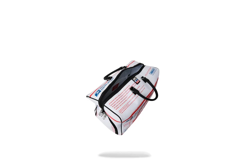 Sprayground Usps Shipping Box Duffle Τσάντα Ώμου - Χειρός Λευκό, Κόκκινο, Μπλε, Μαύρο