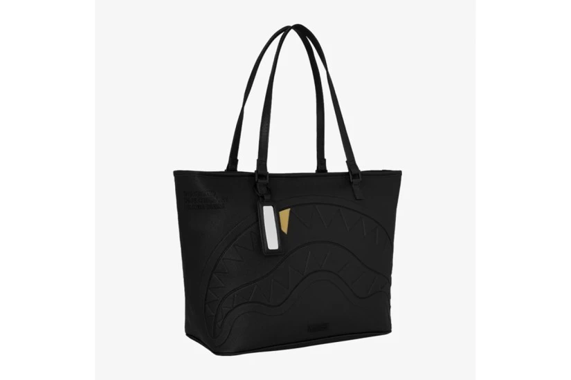 Sprayground Blacked Out Embossed Gold Tooth Τσάντα Tote (910T9329NSZ)