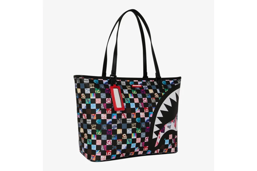 Sprayground Crazy Check Τσάντα Tote (910T9440NSZ)