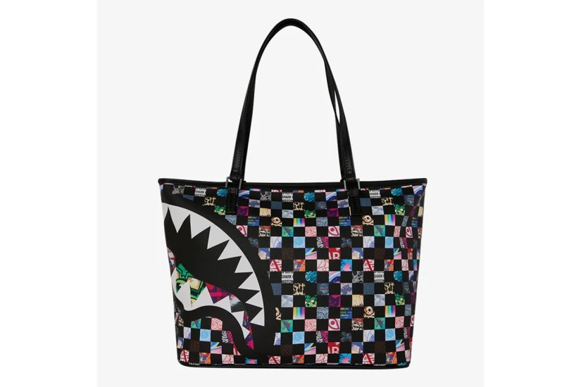 Sprayground Crazy Check Τσάντα Tote (910T9440NSZ)