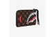 Sprayground Sharks In Paris WTF Bubble Check Πορτοφόλι Καφέ, Μαύρο, Λευκό, Κόκκινο