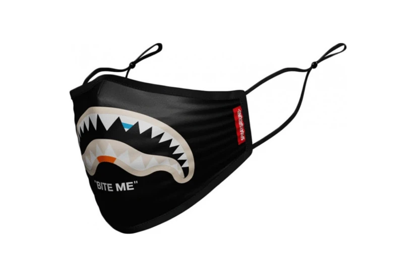 Sprayground BITE ME SHARK Unisex Υφασμάτινη Μάσκα
