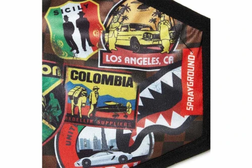 Sprayground Global Mogul Face Mask (910Z359NSZ)