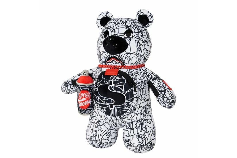 Sprayground Mystery Plush Bear 3 Λούτρινο Αρκουδάκι Διάφορα Χρώματα