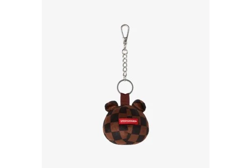 Sprayground Checker Bear Head Μπρελόκ Μόδας (910Z714NSZ)