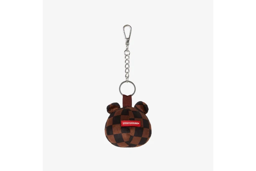 Sprayground Checker Bear Head Μπρελόκ Μόδας (910Z714NSZ)