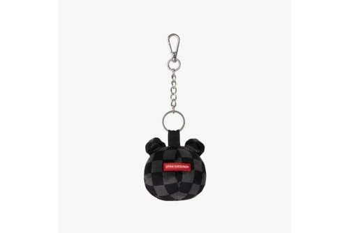Sprayground Checker Bear Head Μπρελόκ Μόδας (910Z715NSZ)