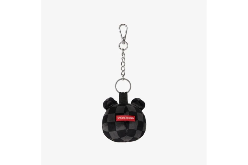 Sprayground Checker Bear Head Μπρελόκ Μόδας (910Z715NSZ)