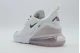 Nike Air Max 270 Sneakers Λευκά, Λιλά