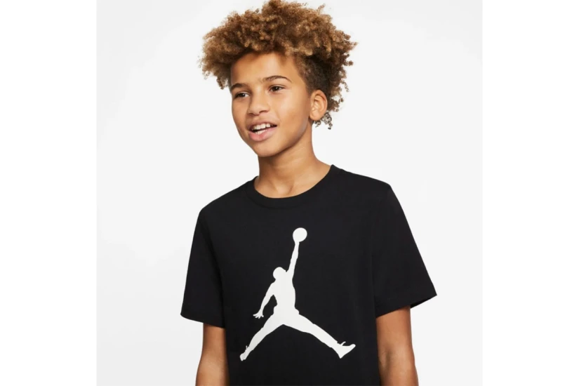 Jordan Jumpman Παιδικό Κοντομάνικο T-Shirt Μαύρο