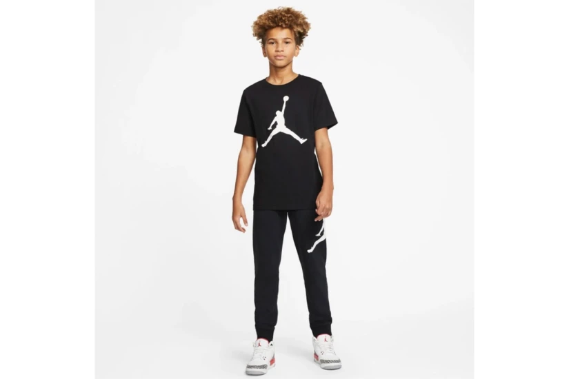 Jordan Jumpman Παιδικό Κοντομάνικο T-Shirt Μαύρο
