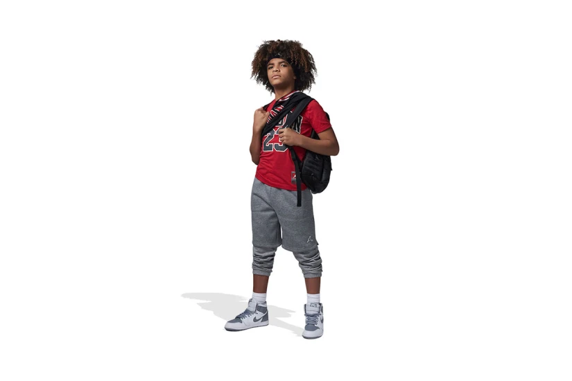 Jordan Practice Flight Παιδικό Κοντομάνικο T-Shirt Κόκκινο