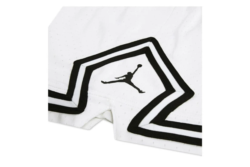 Jordan Sport Dri-Fit Diamond Παιδική Μπασκετική Βερμούδα Λευκή, Μαύρη