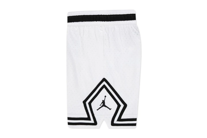 Jordan Sport Dri-Fit Diamond Παιδική Μπασκετική Βερμούδα Λευκή, Μαύρη