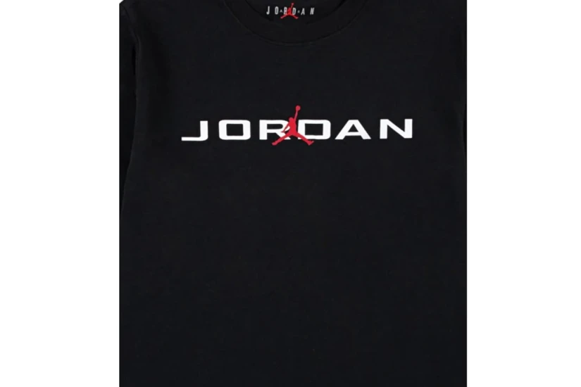 Jordan Baseline Longsleeve Tee Παιδική Μακρυμάνικη Μπλούζα Μαύρη