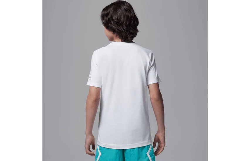 Jordan Flight Essentials Poolside Jumpman Παιδικό Κοντομάνικο T-Shirt Λευκό