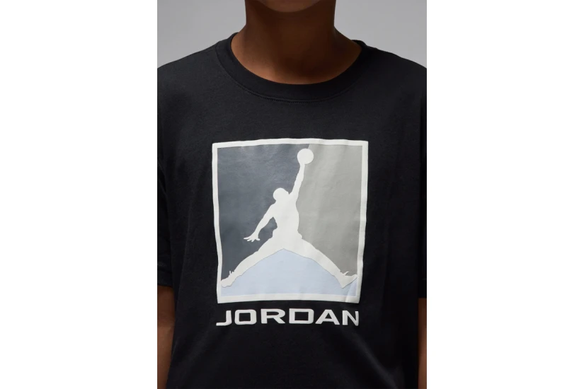 Jordan Flight Essentials Boxed Logo 3.0 Παιδικό Κοντομάνικο T-Shirt Μαύρο