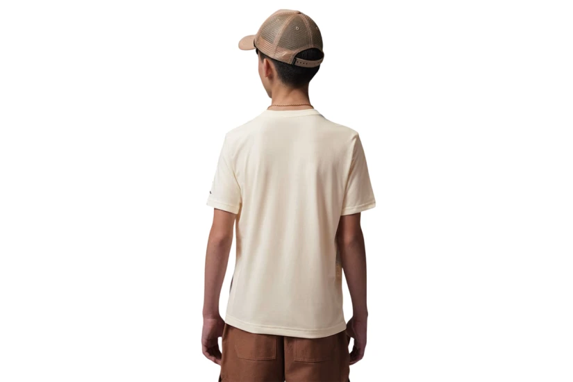 Jordan Flight Essentials Boxed Logo 3.0 Παιδικό Κοντομάνικο T-Shirt Εκρού