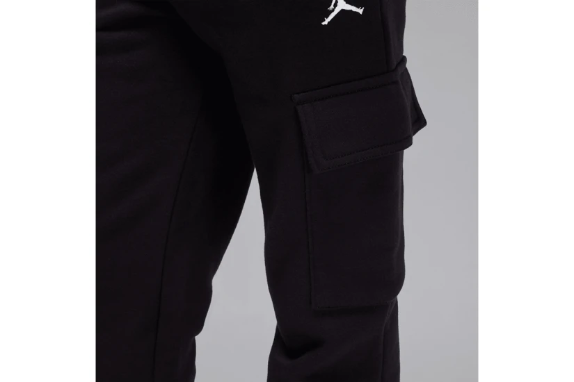 Jordan Brooklyn Fleece My Essentials Παιδικό Παντελόνι Φόρμας Μαύρο