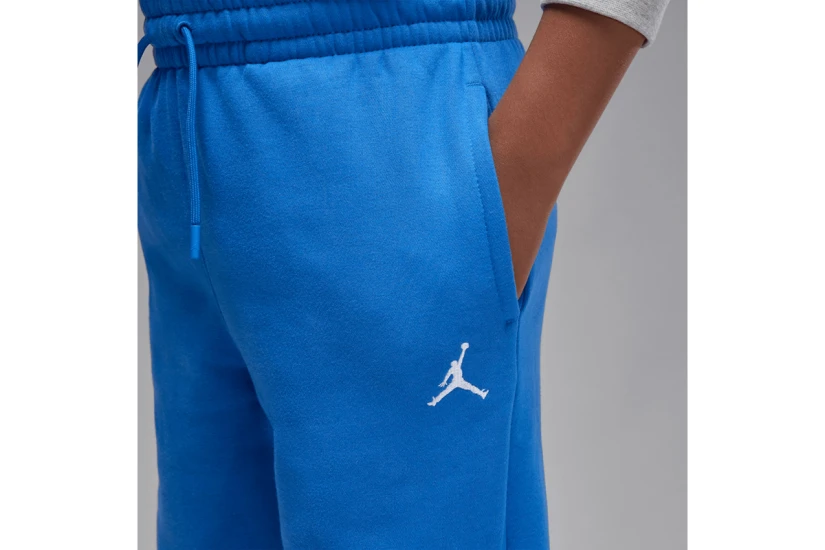Jordan Brooklyn Fleece Παιδικό Παντελόνι Φόρμας Μπλε