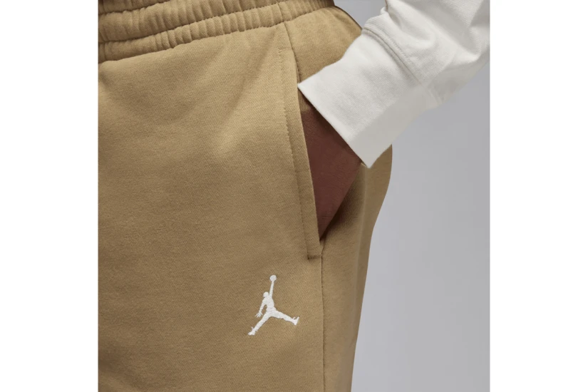 Jordan Brooklyn Fleece Παιδικό Παντελόνι Φόρμας Μπεζ