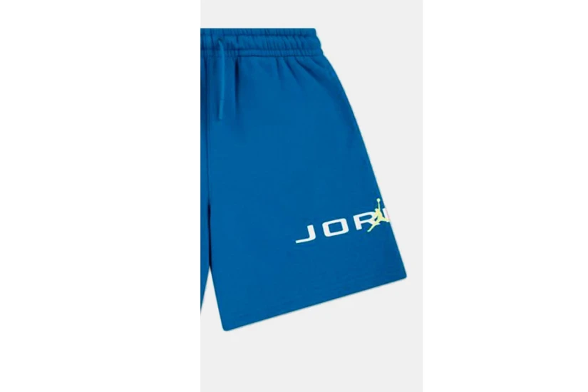 Jordan Baseline Fleece Παιδικό Αθλητικό Σορτς Μπλε