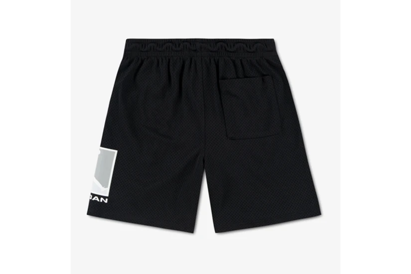 Jordan Brooklyn Baseline Mesh Παιδική Αθλητική Βερμούδα Μαύρη
