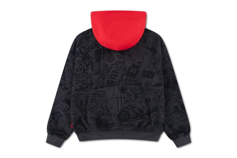 Jordan Brooklyn Printed Hoodie (95G185 G9Q)