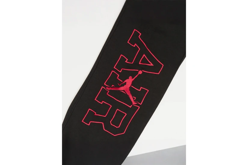 Jordan JDB Play Your Way Fleece Παιδικό Παντελόνι Φόρμας Μαύρο