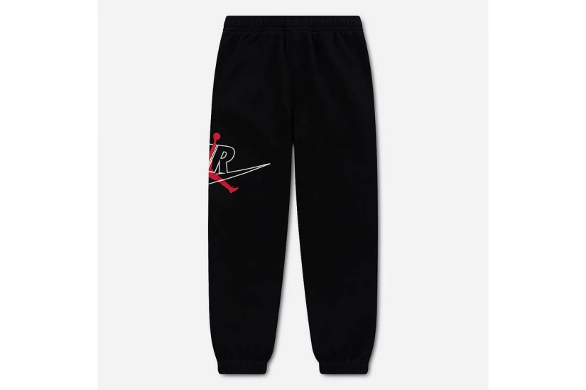 Jordan MJ Jumpman Air Παιδικό Παντελόνι Φόρμας Μαύρο, Λευκό, Κόκκινο