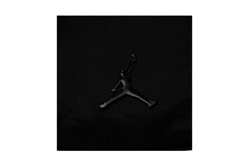 Jordan Airborne Unisex Τσαντάκι Χιαστί - Ώμου Μαύρο, Ασημί