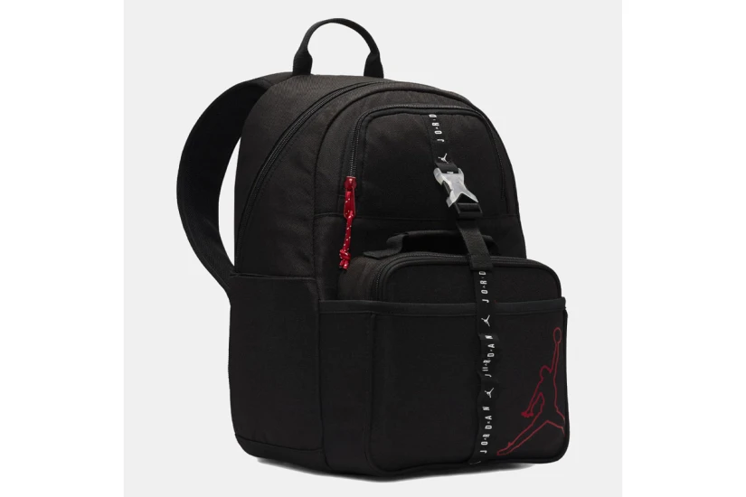 Jordan Air Lunch Unisex Σάκος Πλάτης Μαύρος