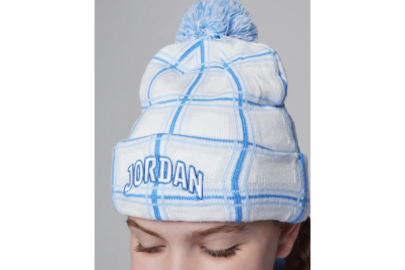 Jordan Παιδικό Σκουφάκι Χειμερινό Καρό