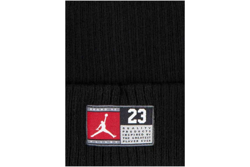 Jordan 23 Jersey Χειμερινό Παιδικό Σετ Σκουφάκι - Γάντια Μαύρο, Κόκκινο, Γκρι