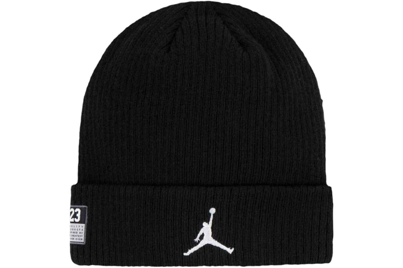 Jordan 23 Jersey Χειμερινό Παιδικό Σετ Σκουφάκι - Γάντια Μαύρο, Κόκκινο, Γκρι