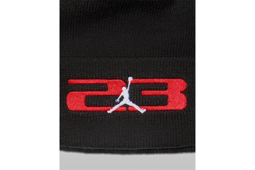Jordan 23 Παιδικό Χειμερινό Σετ Σκουφάκι - Γάντια Μαύρα
